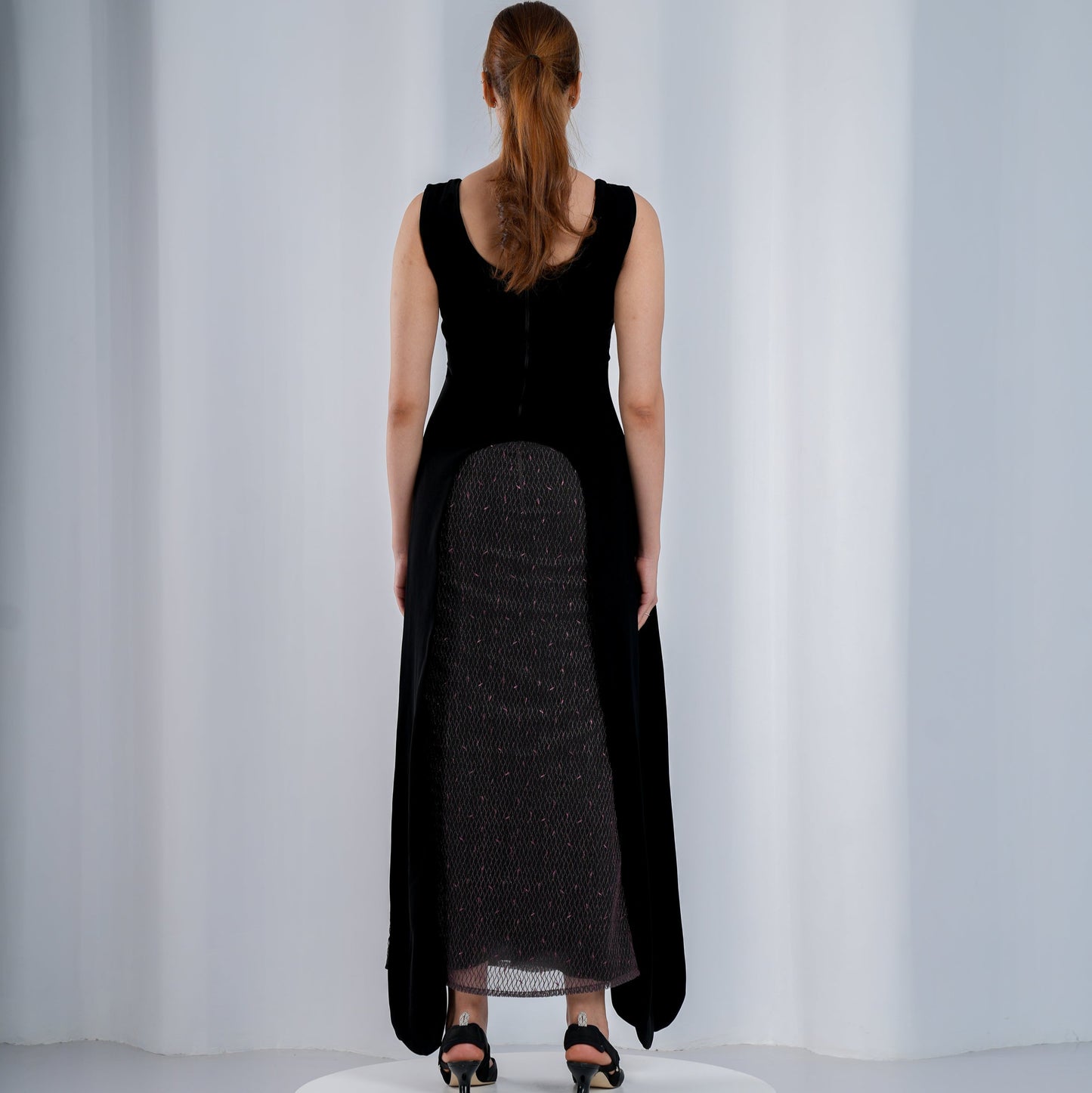 DRESS WITH PANELS