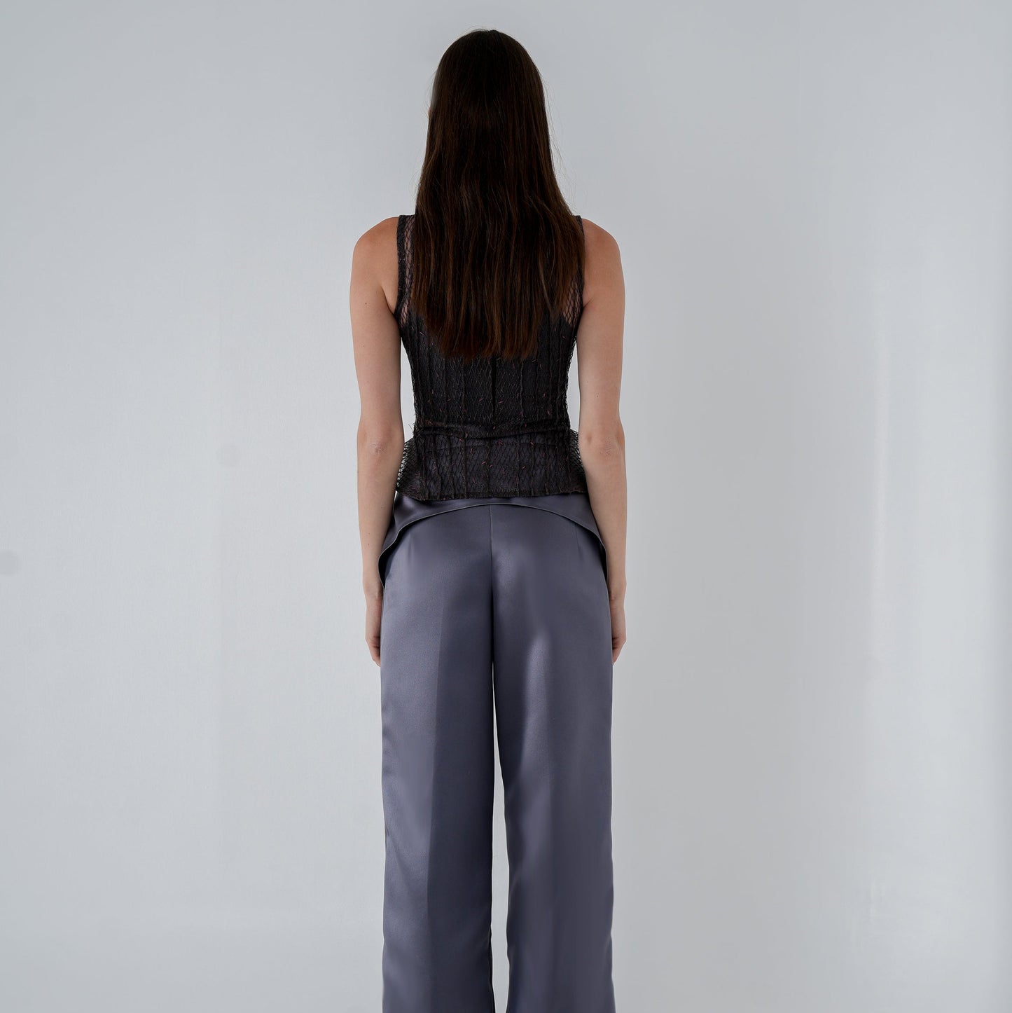 TRASPARANCE HIGH NECK TOP