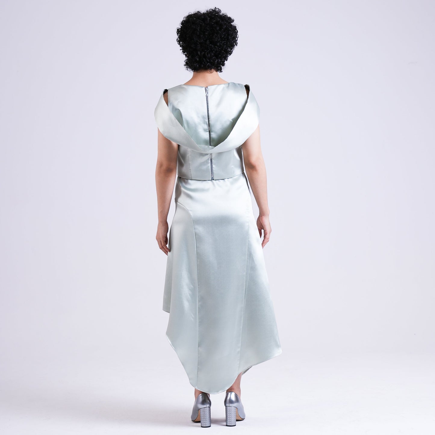 ALINE SKIRT WITH CURVY CUTS