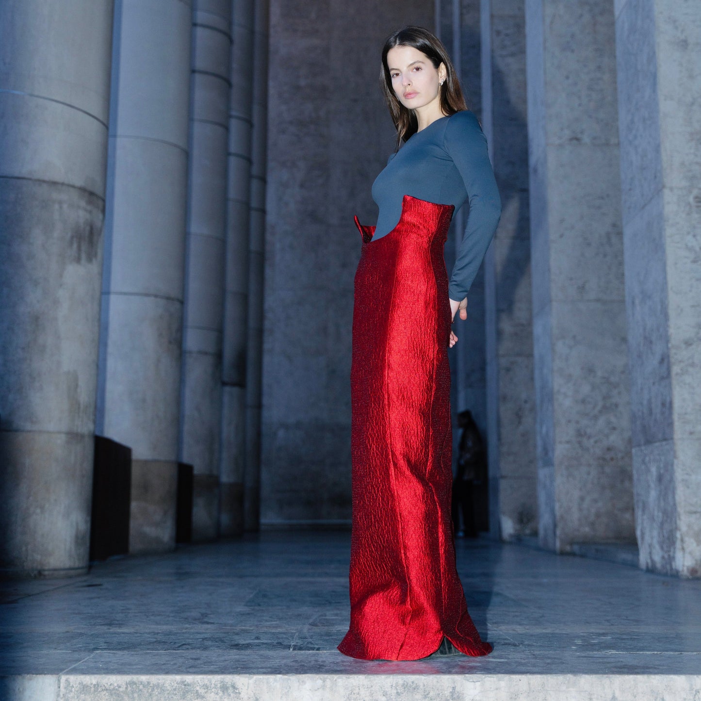 PINCEL SKIRT WITH PRINCESS CUT