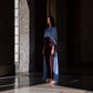 CAPE WITH A CIRCULAR CUT