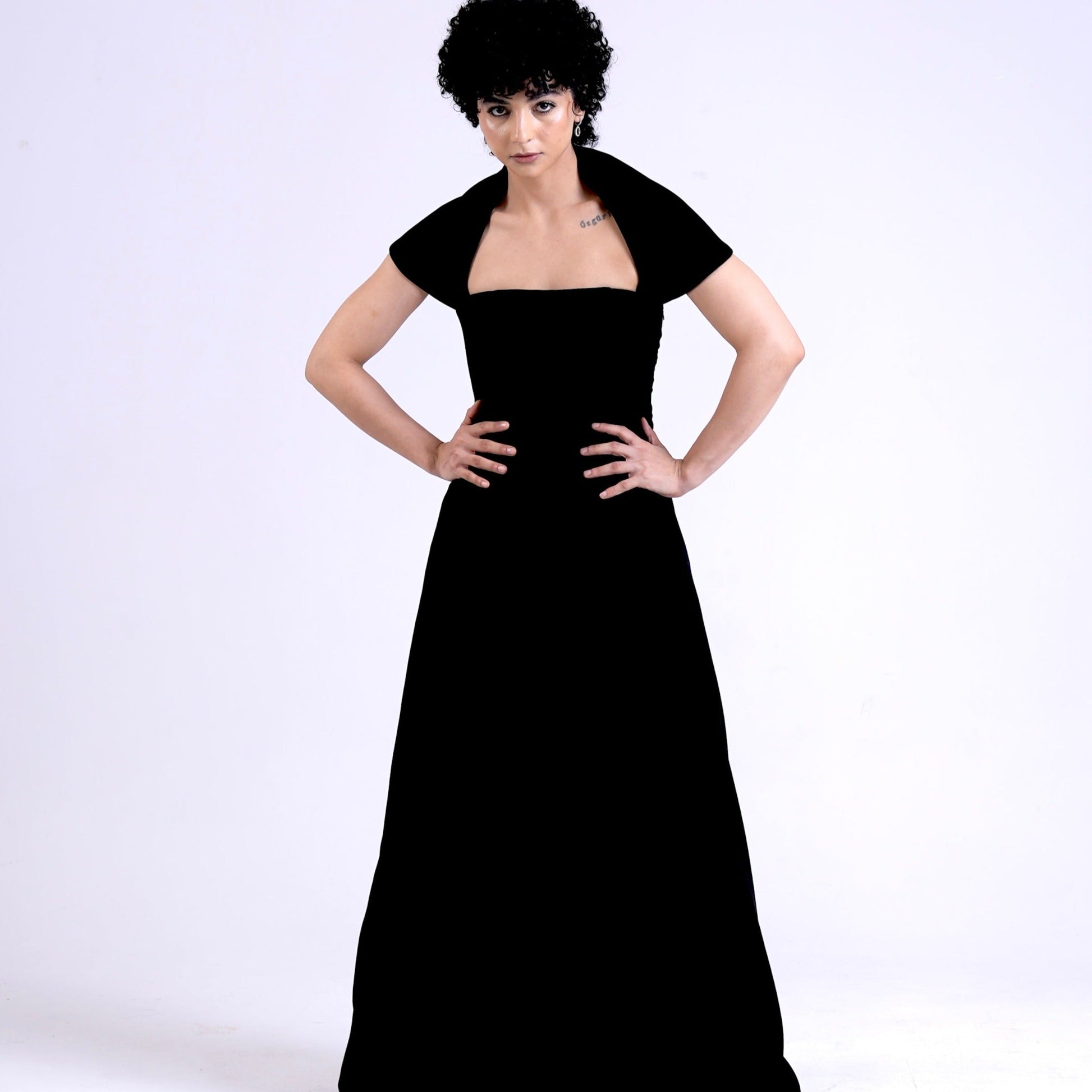 DRESS WITH A PRINCESS CUT nouraalghilaisi DRESS WITH A PRINCESS CUT nouraalghilaisi