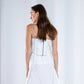 CORSET TOP WITH CULPTER EDGE