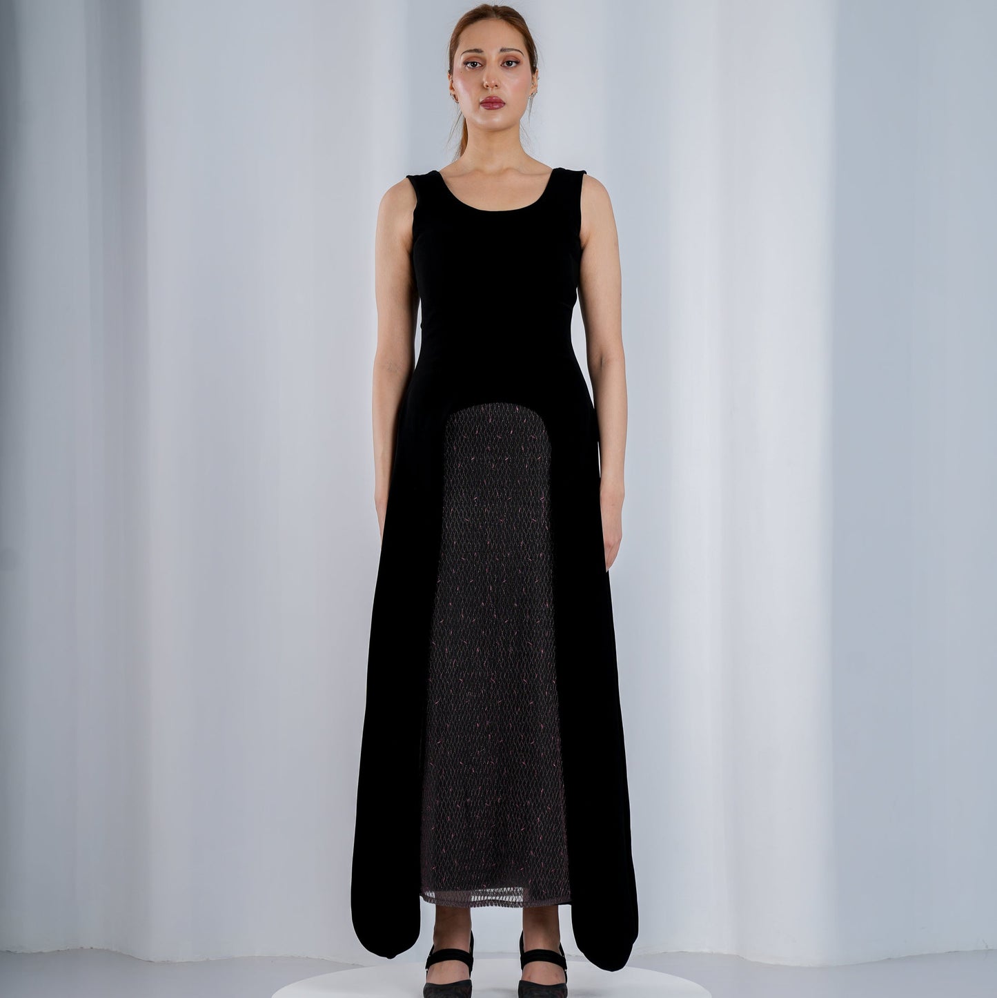 DRESS WITH PANELS