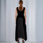 DRESS WITH PANELS