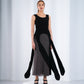 DRESS WITH PANELS