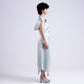 ALINE SKIRT WITH CURVY CUTS