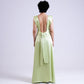 DRESS WITH ATTACHED BELT
