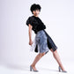 GATHERED SLEEVE TOP