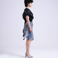 GATHERED SLEEVE TOP