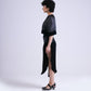 SKIRT WITH CURVY CUTS