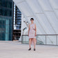 SKIRT WITH CURVY CUTS