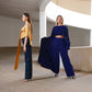 CRAPE BLUE TOP