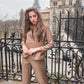 سترة متداخلة منحنية